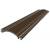 Взломостойкий экструдированный роллетный профиль DOORHAN RHE56M02 коричневый, Цвет: коричневый