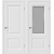 Эмалированная межкомнатная дверь ВФД Winter BARCELONA 2 ART CLOUD LINE POLAR белого цвета, Вид остекления: ART CLOUD LINE, Цвет: белый, Размер полотна: 700х2000, изображение 2