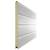 Панель DAMAST высотой 475 мм с полосой, Цвет: белый