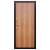 Стальная дверь "Стандарт". Заказная модель. «Орех миланский», Цвет с внутренней стороны: орех миланский, Размер блока: 960х2050, Сторона открывания: правая (петли справа), изображение 2