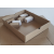 Короб самосборный 90х40х40, картон Т-23, цвет белый, Марка картона: Т22, Цвет: бурый, изображение 5