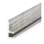 EB-1254 Профиль F-образный 2500*17,5*6,5 мм (база 4,0) материал алюминий анодированный применяется как крепеж для промышленной щетки полосовой линейной уплотнительной для откатных ворот дверей, изображение 2
