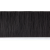 EB-1121 Щетка полосовая линейная 2500 мм (база 5) ворс высотой 33 мм PPL черный 0,25 уплотнительная промышленная для откатных ворот дверей уплотнитель от сквозняка, Высота ворса: 33, изображение 8