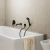 Hansgrohe Vernis Blend Излив на ванну черный матовый 71420670, изображение 4