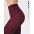 Колготки MICRO POIS 100 den с рисунком горошек, теплые, bordo min, размер 2, Цвет: bordo min, Размер EU: 2/S, Рост: 160-165, изображение 3