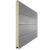 Панель 525 мм Ндерево Доска/Нстукко Серый (RAL7004)/Серый (RAL7004), DH15D11/S00-7004/7004