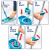 Комплект Leifheit CLEAN TWIST M Ergo швабра + ведро, с механизмом отжима, изображение 14