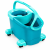 Набор для мытья полов Leifheit Clean Twist Disc Mop Ergo, швабра, ведро с отжимом на колесиках 52102, изображение 5