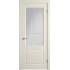 Эмалированная межкомнатная дверь ВФД Stockholm DORREN IVORY CRYSTAL CLOUD бежевого цвета, Вид остекления: CRYSTAL CLOUD, Цвет: бежевый, Размер полотна: 700х2000