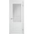 Эмалированная межкомнатная дверь ВФД Stockholm DORREN POLAR CRYSTAL CLOUD белого цвета, Вид остекления: CRYSTAL CLOUD, Цвет: белый, Размер полотна: 600х2000