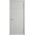 Эмалированная межкомнатная дверь ВФД Stockholm TRIVIA COTTON серого цвета, Вид остекления: без стекла, Цвет: серый, Размер полотна: 700х2000