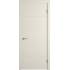 Эмалированная межкомнатная дверь ВФД Stockholm TRIVIA IVORY бежевого цвета, Вид остекления: без стекла, Цвет: бежевый, Размер полотна: 900х2000