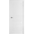 Эмалированная межкомнатная дверь ВФД Winter FLAT 2 POLAR белого цвета, Вид остекления: без стекла, Цвет: белый, Размер полотна: 600х2000