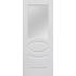 Межкомнатная дверь Элитдор С-1 ДГ эмаль 900х2000 мм, Вид остекления: с остеклением, Размер полотна: 900х2000