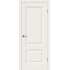 Эмалированная межкомнатная дверь ВФД Winter BARCELONA 2 IVORY бежевого цвета, Вид остекления: без стекла, Цвет: бежевый, Размер полотна: 800х2000