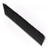 EB-1285 Щетка полосовая линейная 2500 мм (база 8) ворс высотой 92 мм PPL черный 0,50 уплотнительная промышленная для откатных ворот дверей уплотнитель от сквозняка, Высота ворса: 92, Цвет: черный
