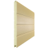 Панель 550 мм Ндерево Доска/Нстукко Бежевый (RAL1014)/Белый (RAL9003), 16D11/S00-1014/9003, Цвет: бежевый